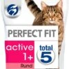 Perfect Fit Active 1+ Katten Droogvoer - Rund - 4 X 750 Gr -Kattenbenodigdheden 1013x1200