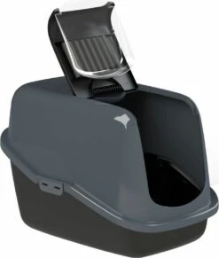 PeeWee Kattenbak EcoHus Startpakket - Antraciet - 56 X 39 X 38,5 Cm 16 PeeWee Kattenbak EcoHus Startpakket - Antraciet - 56 X 39 X 38,5 Cm -Kattenbenodigdheden 1017x1200 3