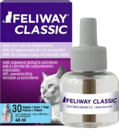 Feliway Classic - Navulling - 48 Ml - Anti-stress Kat -Kattenbenodigdheden 1032x1200