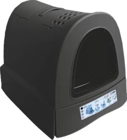 Imac Zuma - Met Schuiflade - Zwart - Kattenbak - 56 X 40 X 42,5 Cm 13 Imac Zuma - Met Schuiflade - Zwart - Kattenbak - 56 X 40 X 42,5 Cm -Kattenbenodigdheden 1084x1200