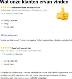 SODEAL Kattentunnel - Katten Huis - Tunnel Kat - Cat House - Kattenmand - Katten Tunnel -Kattenbenodigdheden 1089x1200 1