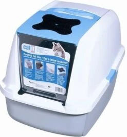 Catit Kattenbak - Grijs/Wit - 57 X 47 X 39 Cm -Kattenbenodigdheden 1104x1200 6