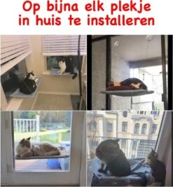 Merkloos Kattenhangmat - Kattenbed - Hangmat Kat Raam Ook Voor Radiator En Deur - Kattenmand Raam En Radiator - Katten Hangmat - Radiatorhangmat Kat Kattenstoel - Tijdelijk Met Extra Hangmat Hoes 16 Merkloos Kattenhangmat - Kattenbed - Hangmat Kat Raam Ook Voor Radiator En Deur - Kattenmand Raam En Radiator - Katten Hangmat - Radiatorhangmat Kat Kattenstoel - Tijdelijk Met Extra Hangmat Hoes -Kattenbenodigdheden 1109x1200 1