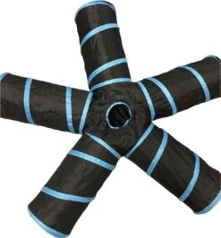 Adori Katten Tunnel 5 Gangen - Kattenspeelgoed - Ø25x50 Cm Zwart 9 Adori Katten Tunnel 5 Gangen - Kattenspeelgoed - Ø25x50 Cm Zwart -Kattenbenodigdheden 1115x1200