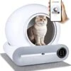 Viervoeter™ Kattenbak Zelfreinigend – Automatische Kattenbak – Zelfreinigende Kattenbak – Anti-geur – 53x58x55cm – Bedienen Via App – 65 Liter -Kattenbenodigdheden 1122x1200