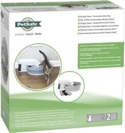 Zelfreinigende Kattenbak - PetSafe Simply Clean - Fluisterstil Met Koolstoffilter Tegen Geurtjes -Kattenbenodigdheden 1135x1200 3