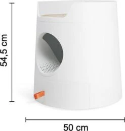 A Sunny Day Kattenbak Met Lade, Bedje En Krabplank - Inclusief Schepje - Design Kattenbak - Wit - Dichte Kattenbak - Kattenbak Gesloten -Kattenbenodigdheden 1139x1200 6