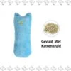 Merkloos EPIN | Kattenkruid Knuffeldier | Katten Speelgoed | Catnip | Kattenspeelgoed | BLAUW -Kattenbenodigdheden 1164x1200 3