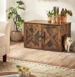 Kattenbak Kast, Kattentoilet, Vintage -Kattenbenodigdheden 1171x1200 6