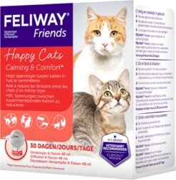 Feliway Friends - Startset - 1 Verdamper Met 1 Vulling - 48 Ml - Anti-conflict Voor Katten -Kattenbenodigdheden 1172x1200 1