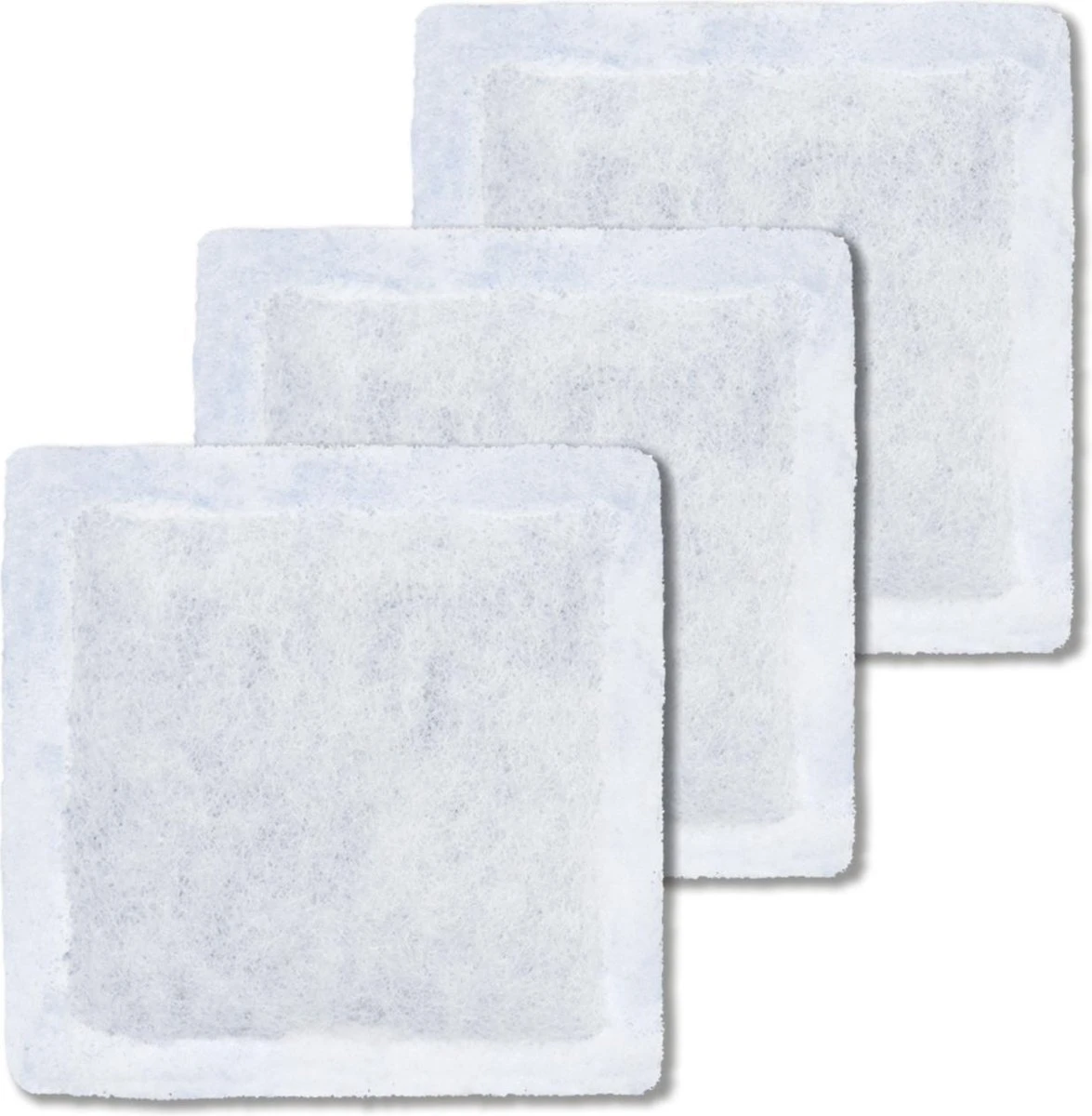 Catit Filters Drinkfontein Mini - Kanttendrinkbak - 15x12x2.5 Cm Wit 3 Stuks 4 Catit Filters Drinkfontein Mini - Kanttendrinkbak - 15x12x2.5 Cm Wit 3 Stuks - Afbeelding 2