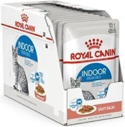 Royal Canin Feline Sterilised Indoor In Gravy -Kattenbenodigdheden 1176x1200