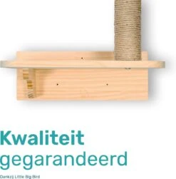 LBB - Katten Klimmuur - Krabpaal Met Muurplank - 60x30x26 Cm - Katten Klim Wand - Krabpaal Muur - Klimmuur Kat - Katten Klim Wand - Ook Voor Zware Katten - Krabpaal Voor Grote Katten - Kattenspeeltjes -Kattenbenodigdheden 1181x1200 6