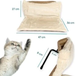 Kattenhangmat - Voor Aan Het Raam - Kattenmand - Raam - Hangmat Kat - Dieren - Kattenbed - Kattenmand - Slaapplek - Ligplaats 12 Kattenhangmat - Voor Aan Het Raam - Kattenmand - Raam - Hangmat Kat - Dieren - Kattenbed - Kattenmand - Slaapplek - Ligplaats -Kattenbenodigdheden 1188x1200 8