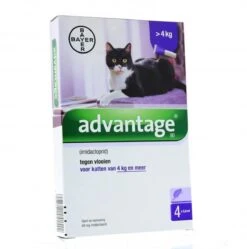 Advantage 80 Vlooiendruppelsl Kat Vanaf 4 Kg - 4 Pipetten -Kattenbenodigdheden 1190x1200 4