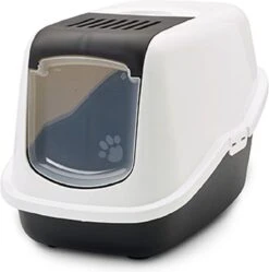 Savic Kattenbak Nestor - Kattenbak - Zwart/Wit - 56 X 39 X 38,5 -Kattenbenodigdheden 1190x1200 7