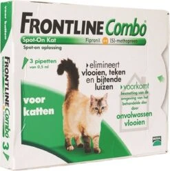 Frontline Combo Anti Vlooienmiddel En Tekenmiddel Kat - 3 Pipetten 30 Frontline Combo Anti Vlooienmiddel En Tekenmiddel Kat - 3 Pipetten -Kattenbenodigdheden 1196x1200 4