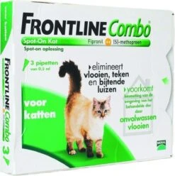 Frontline Combo Anti Vlooienmiddel En Tekenmiddel Kat - 3 Pipetten 28 Frontline Combo Anti Vlooienmiddel En Tekenmiddel Kat - 3 Pipetten -Kattenbenodigdheden 1197x1200 1