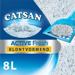 Catsan Active Fresh - Kattenbakvulling - 8 L