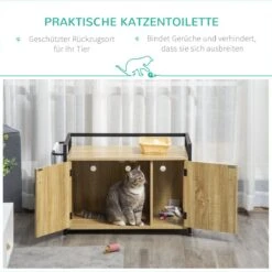 PawHut Katzentoilett Mit Griff D31-053 -Kattenbenodigdheden 1199x1200 24