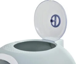 PawHut Kattentoilet Kattenbak Dakraam Bodembak Schep Draagbaar PP ABS D31-012 -Kattenbenodigdheden 1200x1016 5