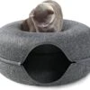 Merkloos A.K.A. Kattentunnel En Kattenmand In-1 – Kattenspeelgoed Speeltunnel Kattenhuis – Kattenhol Rond Kattenspeeltjes - Cat Cave Donut - Antraciet Vilt 1 Merkloos A.K.A. Kattentunnel En Kattenmand In-1 – Kattenspeelgoed Speeltunnel Kattenhuis – Kattenhol Rond Kattenspeeltjes - Cat Cave Donut - Antraciet Vilt -Kattenbenodigdheden 1200x1019 3