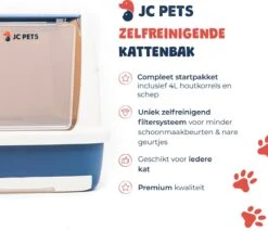 JC Pets Premium Kattenbak Systeem - Inclusief 2.5KG / 4L Kattenbakvulling - Zelfreinigend 16 JC Pets Premium Kattenbak Systeem - Inclusief 2.5KG / 4L Kattenbakvulling - Zelfreinigend -Kattenbenodigdheden 1200x1037 2
