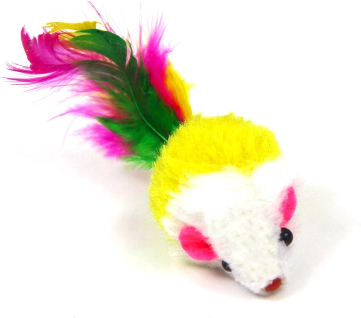 Kittynip Speelmuizen Set (10 Stuks) - Kattenspeeltjes Met Veren - Speelmuizen Met Veer - Kattenmuisjes - Kattenspeelgoed - Speelgoed Voor Katten - Katten Muisjes 6 Kittynip Speelmuizen Set (10 Stuks) - Kattenspeeltjes Met Veren - Speelmuizen Met Veer - Kattenmuisjes - Kattenspeelgoed - Speelgoed Voor Katten - Katten Muisjes - Afbeelding 4