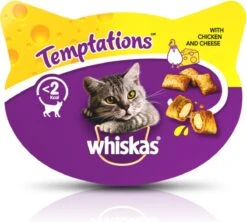 Whiskas Temptations Kattensnacks - Kip En Kaas - 8 X 60 Gr 13 Whiskas Temptations Kattensnacks - Kip En Kaas - 8 X 60 Gr -Kattenbenodigdheden 1200x1080 1