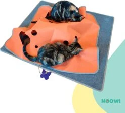 Moowi - Katten Speel Kleed – Kattentunnel – Hide And Seek Spel – Deken Kat – Kattenspeelgoed – Speelmat Katten Grijs – Incl. 2 Sisal Ballen En Verenspeeltje 10 Moowi - Katten Speel Kleed – Kattentunnel – Hide And Seek Spel – Deken Kat – Kattenspeelgoed – Speelmat Katten Grijs – Incl. 2 Sisal Ballen En Verenspeeltje -Kattenbenodigdheden 1200x1089 2