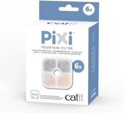 Catit Pixi Fountain Filter Cartridge - Kattendrinkbak - 6 Stuks -Kattenbenodigdheden 1200x1091 2