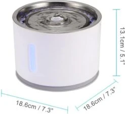 Merkloos Drinkfontein Voor Hond En Kat - RVS Waterbak - Dieren Drinkbak - Vers Water Fontein - Drinkfontein Katten- 3 Standen - 2.4 Liter - Incl. 1 Koolstoffilter 15 Merkloos Drinkfontein Voor Hond En Kat - RVS Waterbak - Dieren Drinkbak - Vers Water Fontein - Drinkfontein Katten- 3 Standen - 2.4 Liter - Incl. 1 Koolstoffilter -Kattenbenodigdheden 1200x1092 2