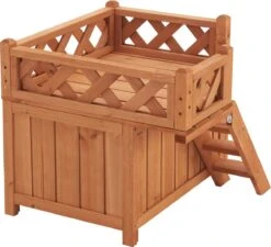 Kattenhuis Pürstein 45,7x50,8x50,3 Cm Houtkleurig 13 Kattenhuis Pürstein 45,7x50,8x50,3 Cm Houtkleurig -Kattenbenodigdheden 1200x1092 3