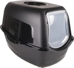 Kattenbak Lexie Zwart - Zwart - 39 X 56 X 39.5 Cm 11 Kattenbak Lexie Zwart - Zwart - 39 X 56 X 39.5 Cm -Kattenbenodigdheden 1200x1108 2