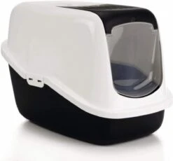 Savic Kattenbak Nestor - Kattenbak - Zwart/Wit - 56 X 39 X 38,5 -Kattenbenodigdheden 1200x1116 9