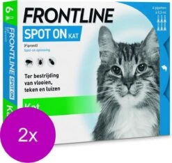 Frontline Spot On Kat - Anti Vlooien En Tekenmiddel - 2 X 6 Pip -Kattenbenodigdheden 1200x1138 1