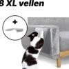 SHATY® Anti Krab Katten - Katten Anti Krab - 8 XL Vellen - Meubelbescherming - Bankbescherming - Krabpaal - Krabplank - Anti Scratch - Tegen Krabben - Plakzijde - Geen Punaises Nodig -Transparant - 43.2 X 30.5 Cm - Incl GRATIS Katten Kam -Kattenbenodigdheden 1200x1153 6