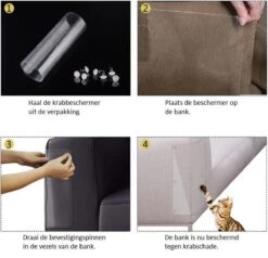 Merkloos Bank Beschermer Tegen Krabschade Van Katten En Honden 45*15CM – Anti Krab Nagels En Bijt Bescherming Meubilair – Voorkomt Bijtschade En Krabben Aan Meubels En Interieur – Transparant Protector 2 Stuks 13 Merkloos Bank Beschermer Tegen Krabschade Van Katten En Honden 45*15CM – Anti Krab Nagels En Bijt Bescherming Meubilair – Voorkomt Bijtschade En Krabben Aan Meubels En Interieur – Transparant Protector 2 Stuks -Kattenbenodigdheden 1200x1156 2
