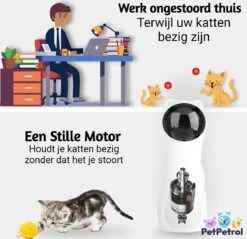 PetPetrol Automatisch Kattenspeeltje – Laser – Kattenlaser - Intelligent Interactief Voor Katten – Laser Kat – 9 Verschillende Standen – Incl. Oplaadkabel – Geruisloze Motor 12 PetPetrol Automatisch Kattenspeeltje – Laser – Kattenlaser - Intelligent Interactief Voor Katten – Laser Kat – 9 Verschillende Standen – Incl. Oplaadkabel – Geruisloze Motor -Kattenbenodigdheden 1200x1159 22