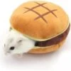 Premium Pluche Hamsterbedje Hamburger | Geschikt Voor In De Hamsterkooi | Hamster Speelgoed | Huisje | Kooi | Knuffel | Hangmat | Knaagdier | Knaagdieren | Knaagdierkooi | Knaagdierhuis | Rat | Rattenkooi | Hamster Bed -Kattenbenodigdheden 1200x1159 23