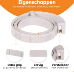 Nafurapets Vlooienband Voor Kat – Anti Vlooien – Teken Band – 100% Natuurlijk – 8 Maanden Bescherming – Grote & Kleine Kat -Kattenbenodigdheden 1200x1177 2
