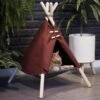 MIRO Luxe Katten Wigwam - Tent - Huis - Opvouwbaar - Rood 2 MIRO Luxe Katten Wigwam - Tent - Huis - Opvouwbaar - Rood -Kattenbenodigdheden 1200x1179 6
