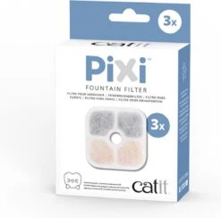 Catit Pixi Fountain Filter Cartridge - Kattendrinkbak - 6 Stuks -Kattenbenodigdheden 1200x1183 3