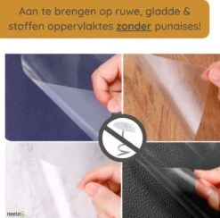 Merkloos Katten Anti Krab XXL Vellen - 10 Stuks - Met NeeleG Springveren - Meubelbescherming - Diervriendelijk - Geen Krabschade Aan Meubels - Bankbescherming - Enkelzijdig Klevend En Transparant - Zonder Punaises - Krabpaal - Anti Scratch - 30x45 CM -Kattenbenodigdheden 1200x1186 8