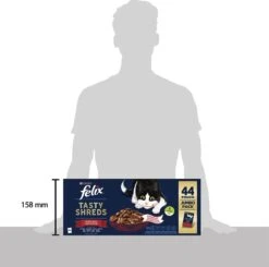 Felix Heerlijke Reepjes Farm Selectie - Katten Natvoer - 44 X 80g -Kattenbenodigdheden 1200x1190 1