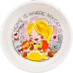 Blond Amsterdam - Kattenvoerbak - Wit - Ø 15,5 Cm -Kattenbenodigdheden 1200x1194 3