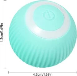 Merkloos EYSS Slimme Bal / Huisdier Speelgoedbal / Kattenspeeltje / Zelfrollende Kattenbal / Smart Rollende Bal / Oplaadbare Speeltje Voor Poesjes /Katten -Kattenbenodigdheden 1200x1196 1