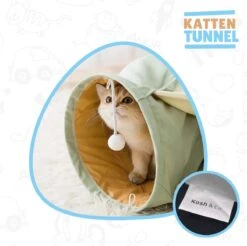 Kattentunnel - Tunnel Kat - Kattenmand - Kattenhuis - Speel Tunnel Kat - Premium -Kattenbenodigdheden 1200x1197 5