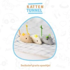 Kattentunnel - Tunnel Kat - Kattenmand - Kattenhuis - Speel Tunnel Kat - Premium -Kattenbenodigdheden 1200x1197 6