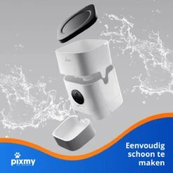 PIXMY - Automatische Voerbak Kat - 4L - Wi-Fi - Met App En Full HD Camera - Voerbak Kat -Kattenbenodigdheden 1200x1199 16